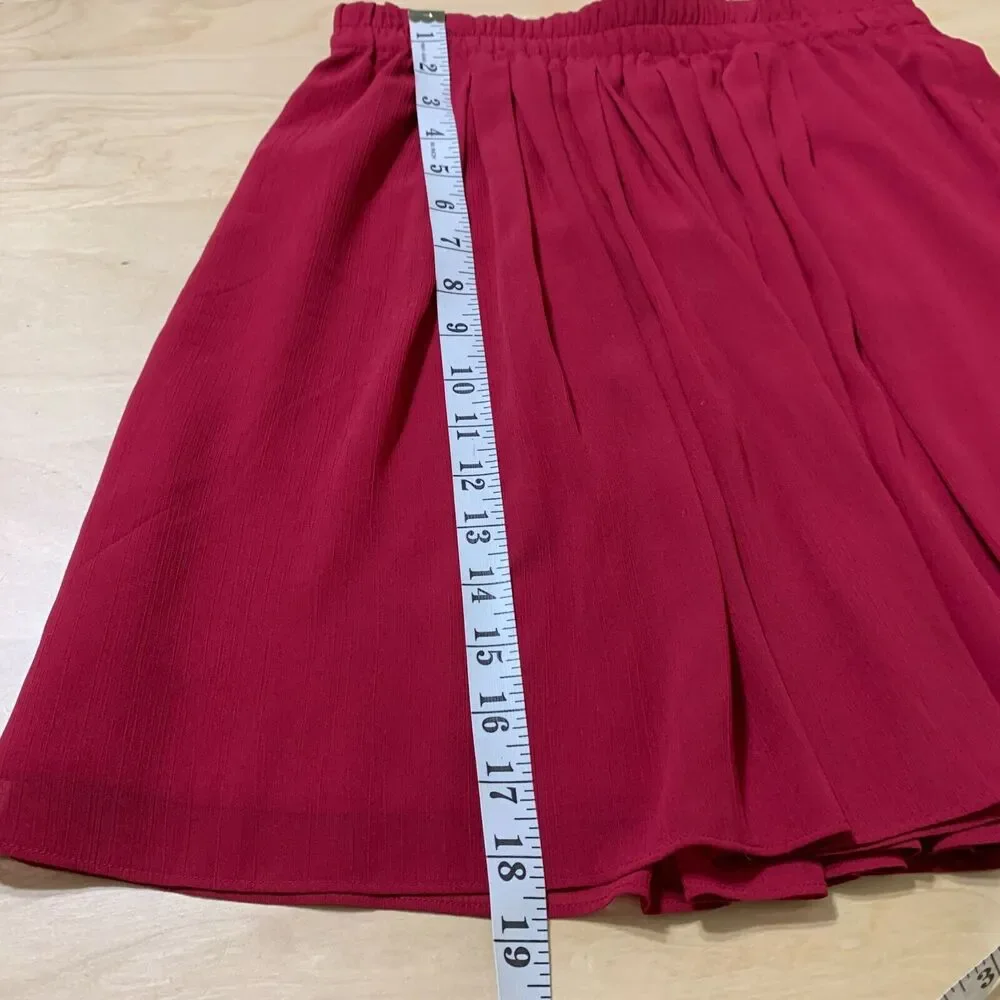 Ann Taylor Loft Crinkle Chiffon Mini Skirt - Picture 3 of 6